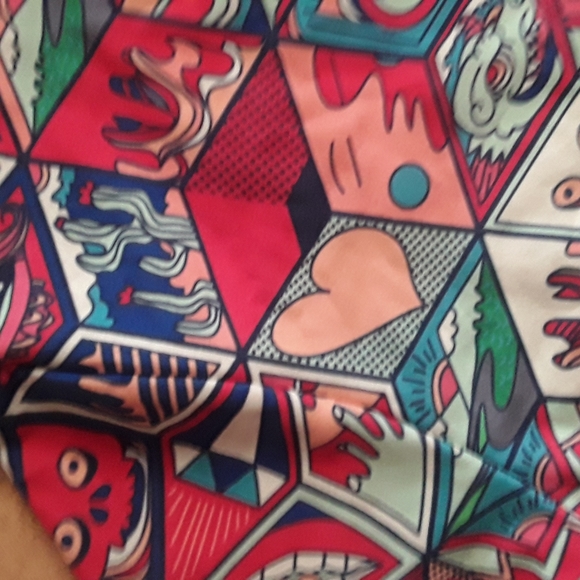 Unique handmade pandoras box long sleeve shirt hand stitched in Poland size L - Picture 8 of 15